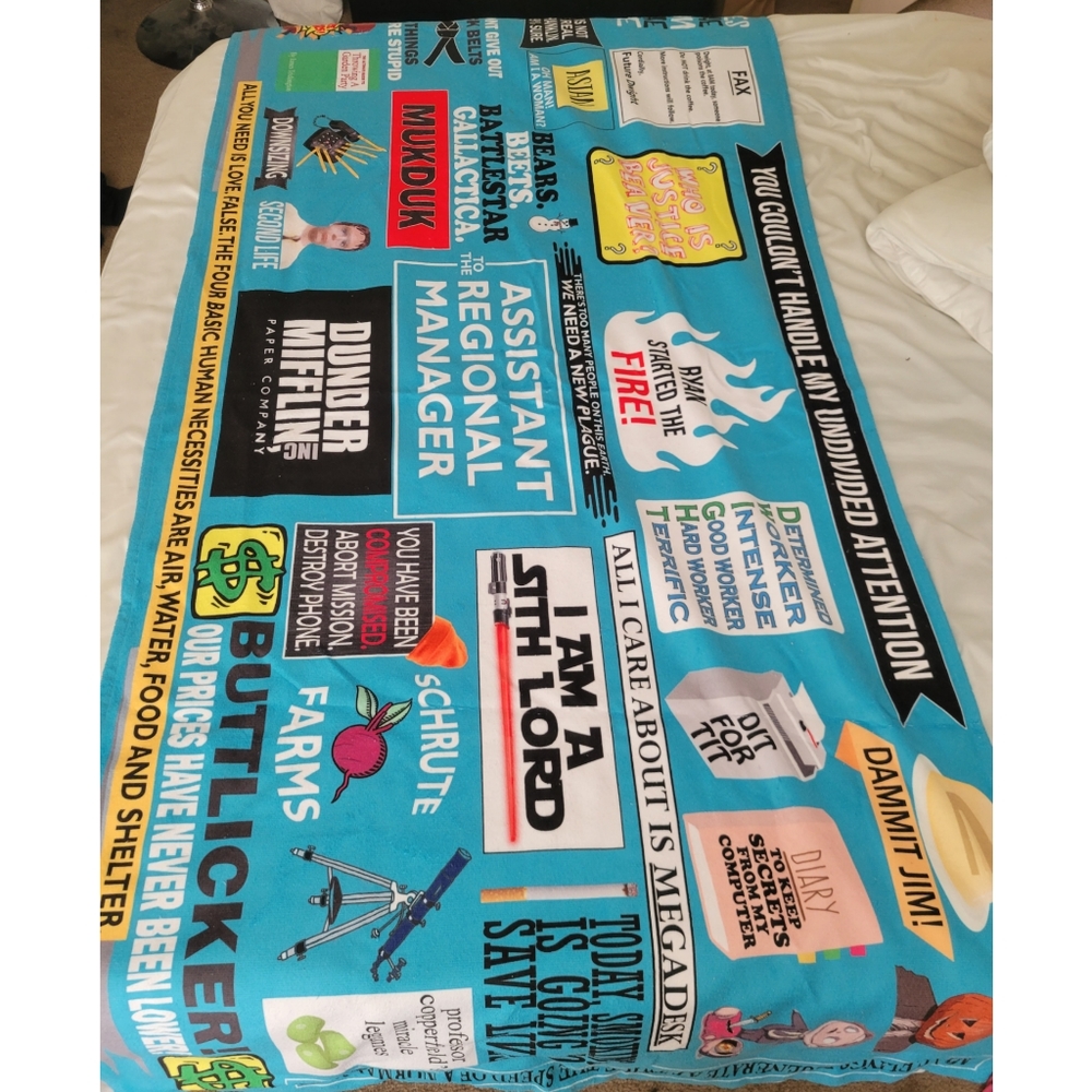 The Office beach towel